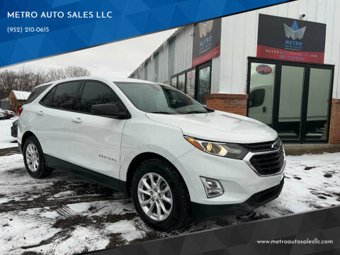 2018 Chevrolet Equinox for sale at METRO AUTO SALES LLC in Lino Lakes MN