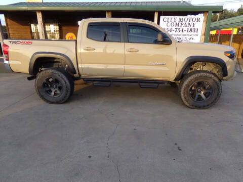 2017 Toyota Tacoma for sale at CITY MOTOR COMPANY in Waco TX