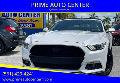 2017 Ford Mustang for sale at PRIME AUTO CENTER in Palm Springs FL