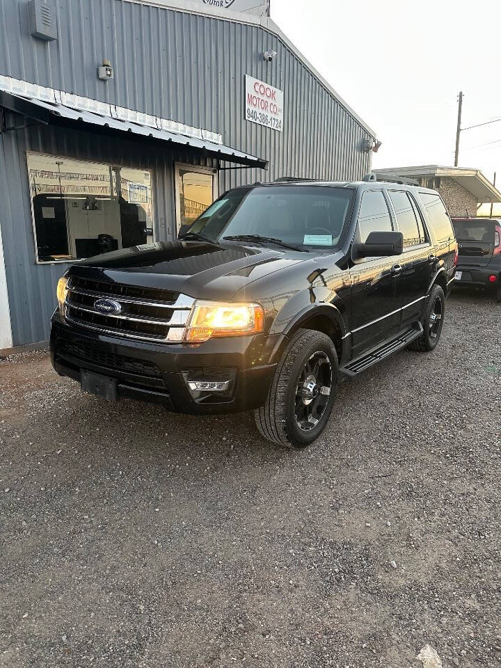 2015 Ford Expedition for sale at COOK MOTOR CO LLC in Wichita Falls, TX