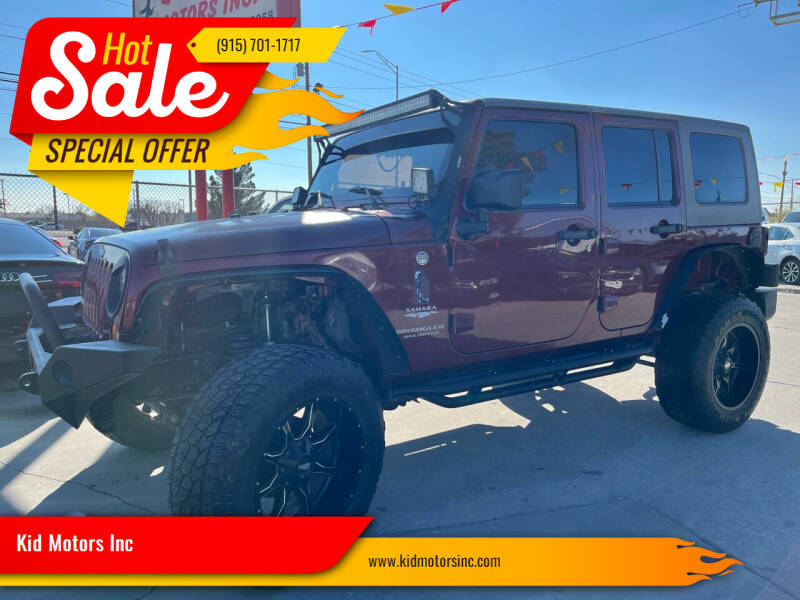 2007 Jeep Wrangler Unlimited for sale at Kid Motors Inc in El Paso TX