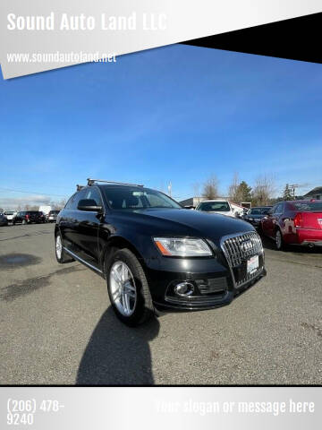 2014 Audi Q5 for sale at Sound Auto Land LLC in Auburn WA