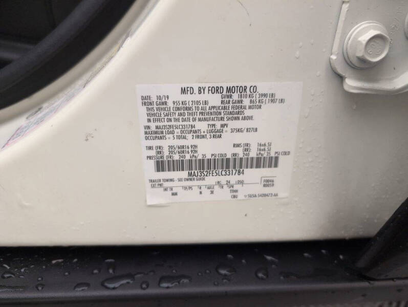 2020 Ford EcoSport S