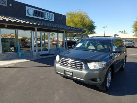 2008 Toyota Highlander for sale at Auto Hall in Chandler AZ