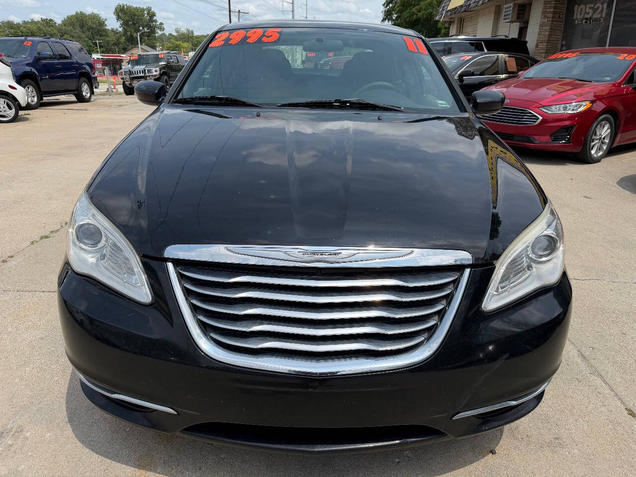 Black 2011 Chrysler 200 Touring Touring 4dr Sedan 2
