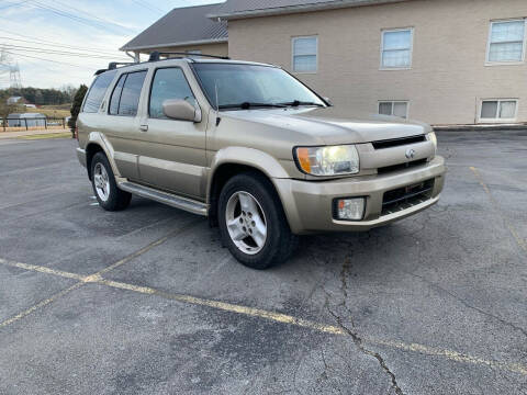 2002 Infiniti QX4 for sale at TRAVIS AUTOMOTIVE in Corryton TN