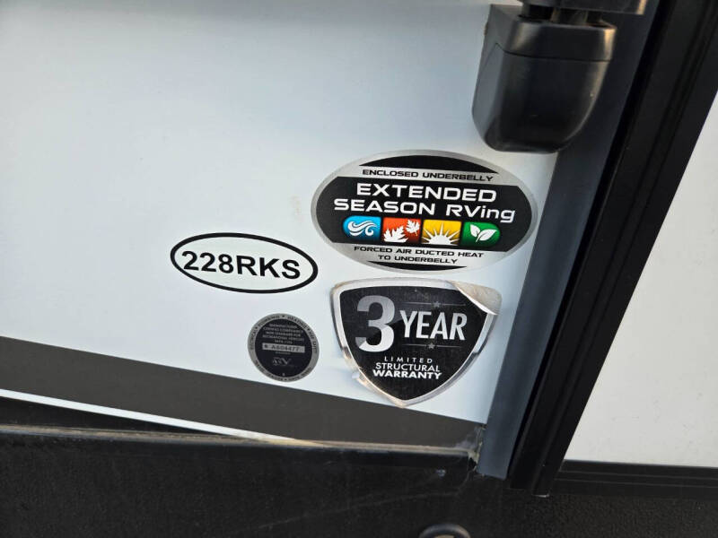 2023 Cruiser RV SHADOW CRUISER 228RKS