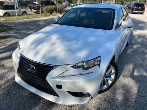 2016 Lexus IS 200t for sale at M.I.A Motor Sport in Houston TX