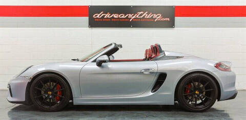 2016 Porsche Boxster Spyder