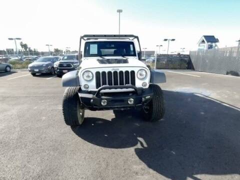 2018 Jeep Wrangler JK Unlimited for sale at FREDYS CARS FOR LESS in Houston TX