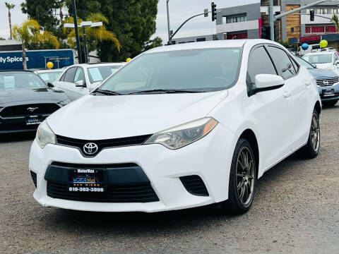 2014 Toyota Corolla for sale at MotorMax in San Diego CA