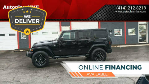 2017 Jeep Wrangler Unlimited for sale at Autoplexmkewi in Milwaukee WI