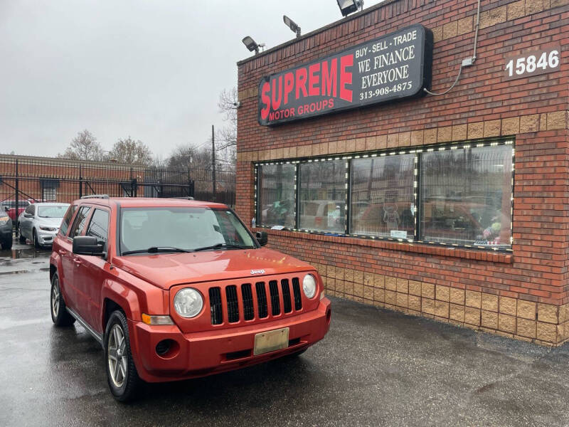 2010 Jeep Patriot for sale at Supreme Motor Groups in Detroit MI