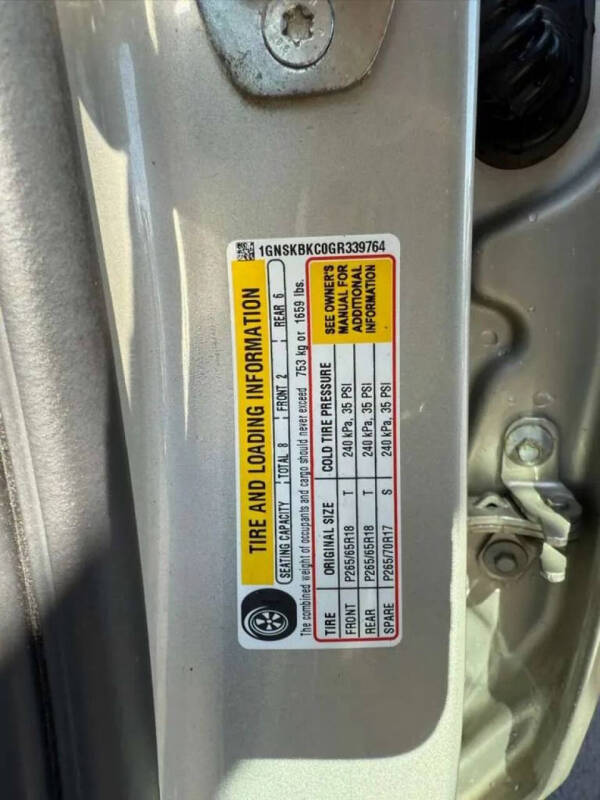 2016 Chevrolet Tahoe LT