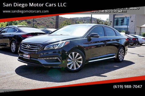 2017 Hyundai Sonata for sale at San Diego Motor Cars LLC in Spring Valley CA