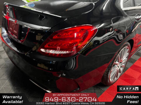 2015 Mercedes-Benz C-Class C 400 4MATIC