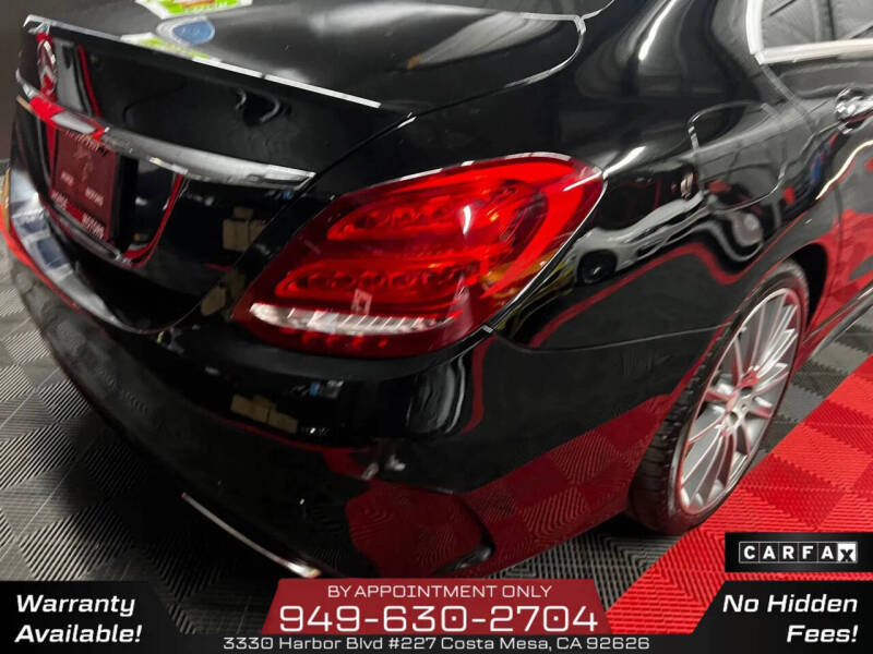 2015 Mercedes-Benz C-Class C 400 4MATIC