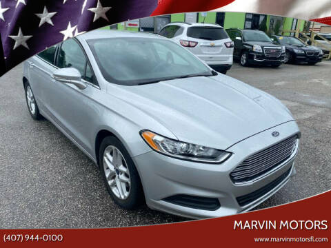 2016 Ford Fusion for sale at Marvin Motors in Kissimmee FL