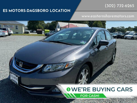 2014 Honda Civic for sale at ES Motors-DAGSBORO location in Dagsboro DE