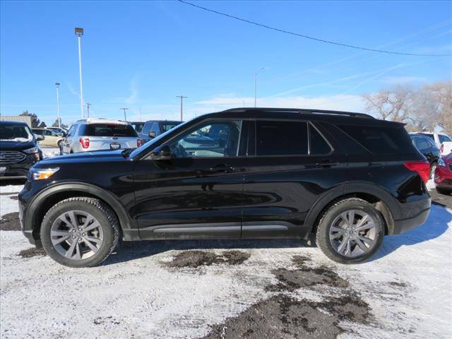 Used 2022 Ford Explorer XLT with VIN 1FMSK8DH7NGA86077 for sale in Chadron, NE