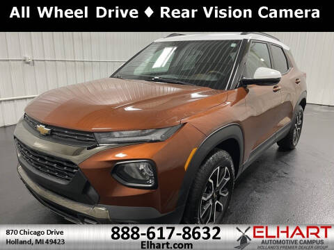 2021 Chevrolet TrailBlazer for sale at Elhart Automotive Campus in Holland MI