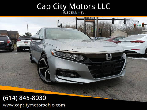 2019 Honda Accord for sale at Cap City Motors LLC in Columbus OH