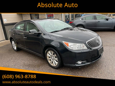 2013 Buick LaCrosse for sale at Absolute Auto in Baraboo WI