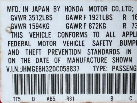 2013 Honda Fit