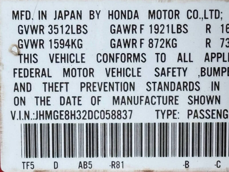 2013 Honda Fit
