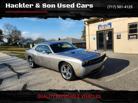 2011 Dodge Challenger for sale at Hackler & Son Used Cars in Red Lion PA