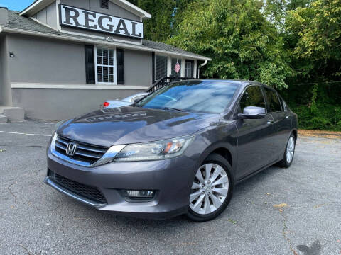 2014 Honda Accord for sale at Regal Auto Sales in Marietta GA