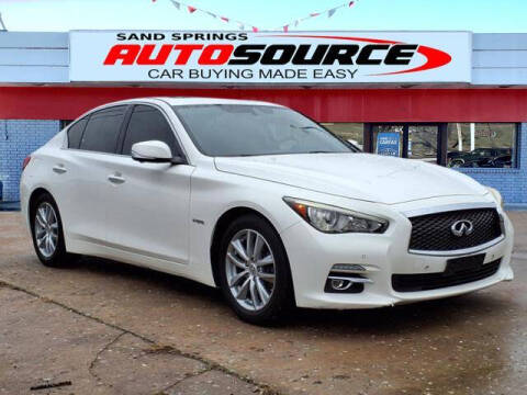 2015 Infiniti Q50 Hybrid for sale at Autosource in Sand Springs OK