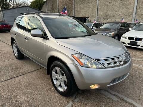 2005 Nissan Murano for sale at BEB AUTOMOTIVE in Norfolk VA