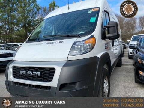 2021 RAM ProMaster for sale at Amazing Luxury Cars in Snellville GA