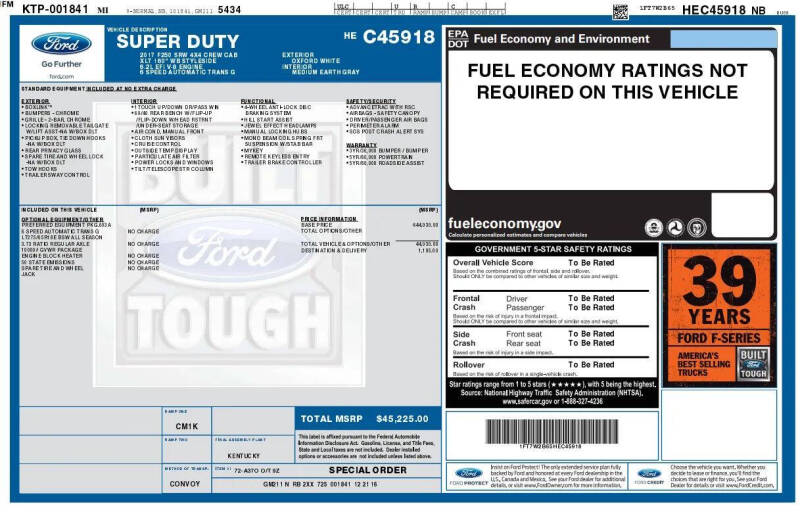 2017 Ford F-250 Super Duty