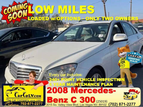 2008 Mercedes-Benz C-Class for sale at The Car Company in Las Vegas NV