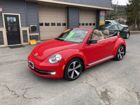 2013 Volkswagen Beetle Convertible for sale at JERRY SIMON AUTO SALES in Cambridge NY