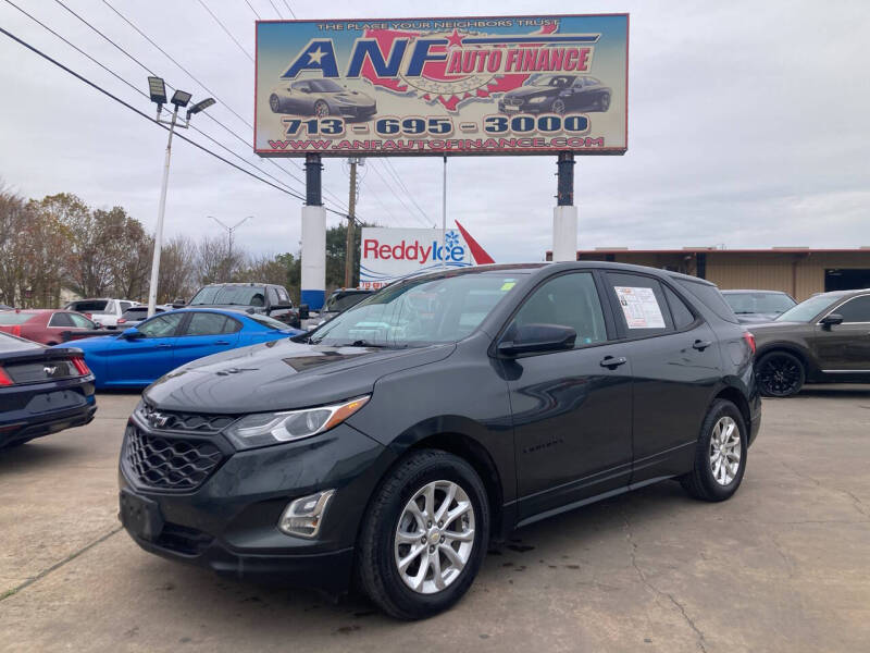 2019 Chevrolet Equinox for sale at ANF AUTO FINANCE in Houston TX