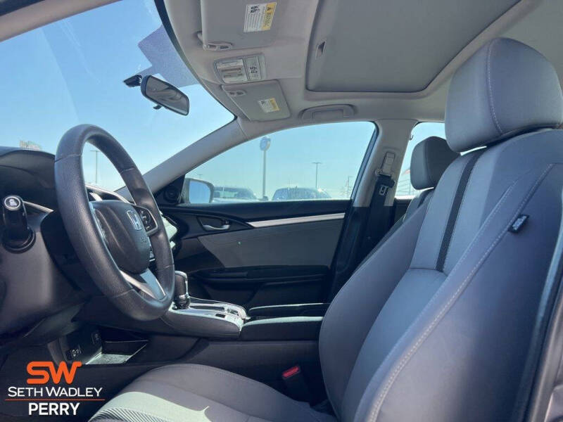 Used 2017 Honda Civic EX with VIN 19XFC2F73HE018836 for sale in Perry, OK