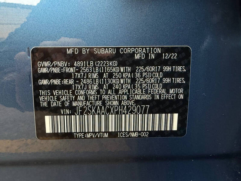2023 Subaru Forester