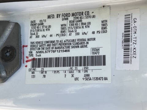 2015 Ford Transit Connect XLT