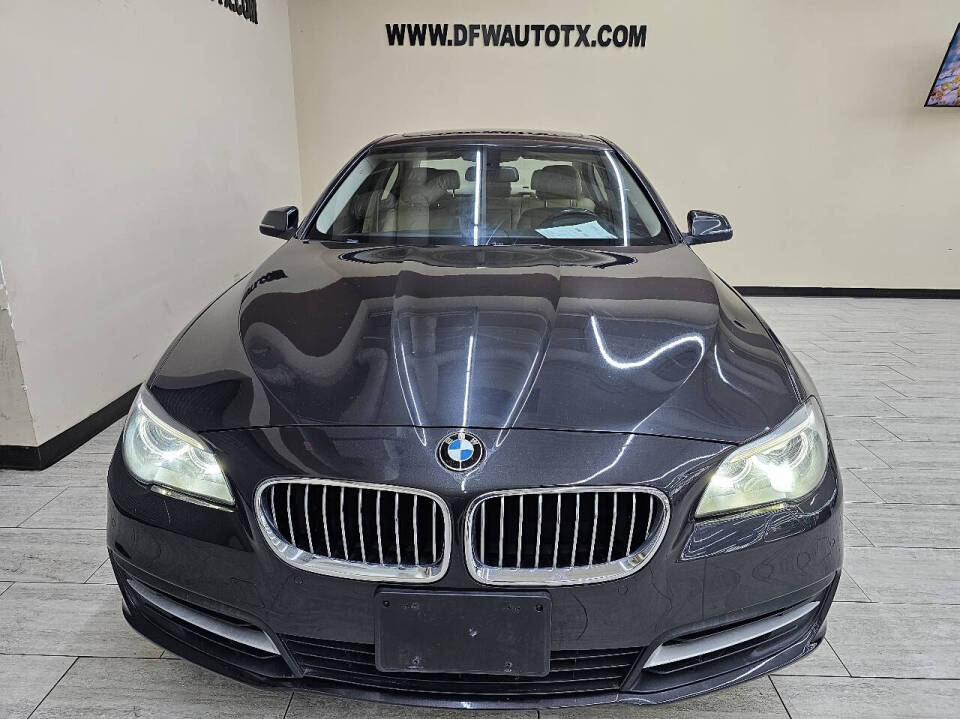 2014 BMW 5 Series for sale at DFW Auto & Services Inc in Fort Worth, TX