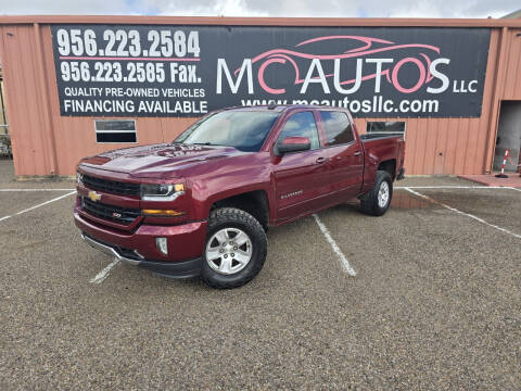 2017 Chevrolet Silverado 1500 for sale at MC Autos LLC in Pharr TX