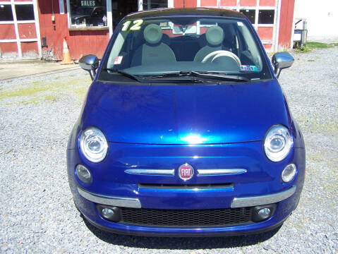 2012 FIAT 500 for sale at D & D AUTO SALES in Jersey Shore PA