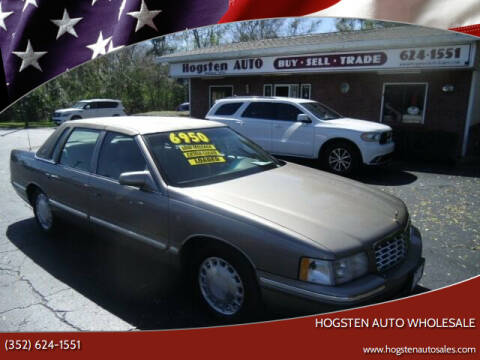 1999 Cadillac DeVille for sale at HOGSTEN AUTO WHOLESALE in Ocala FL