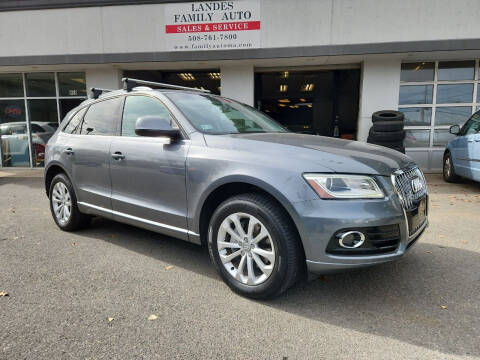 2013 Audi Q5 for sale at Landes Family Auto Sales in Attleboro MA