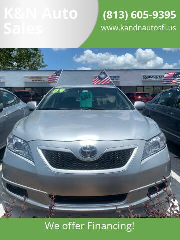 2009 Toyota Camry for sale at K&N AUTO SALES in Tampa FL