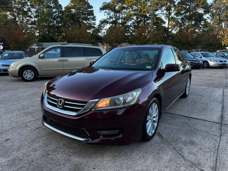 2014 Honda Accord for sale at Newtown Motors in Virginia Beach VA