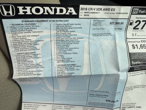 2016 Honda CR-V EX