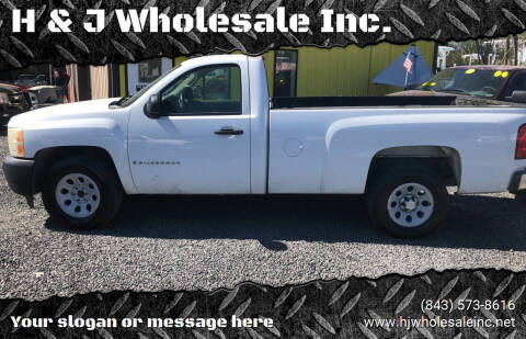 2009 Chevrolet Silverado 1500 for sale at H & J Wholesale Inc. in Charleston SC